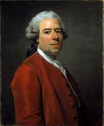 Portrait of Johan Pasch, Surveyor to the Royal Household and artist Alexander